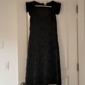 Black Rose Dress